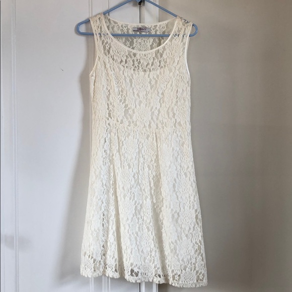 Romy Dresses & Skirts - White lace dress ❌SOLD❌